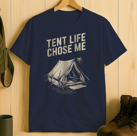 Tent Life Chose Me Graphic Tee product