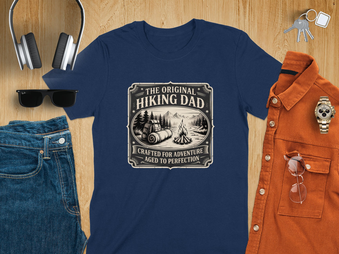 The Original Hiking Dad Crafted for Adventure aged product type