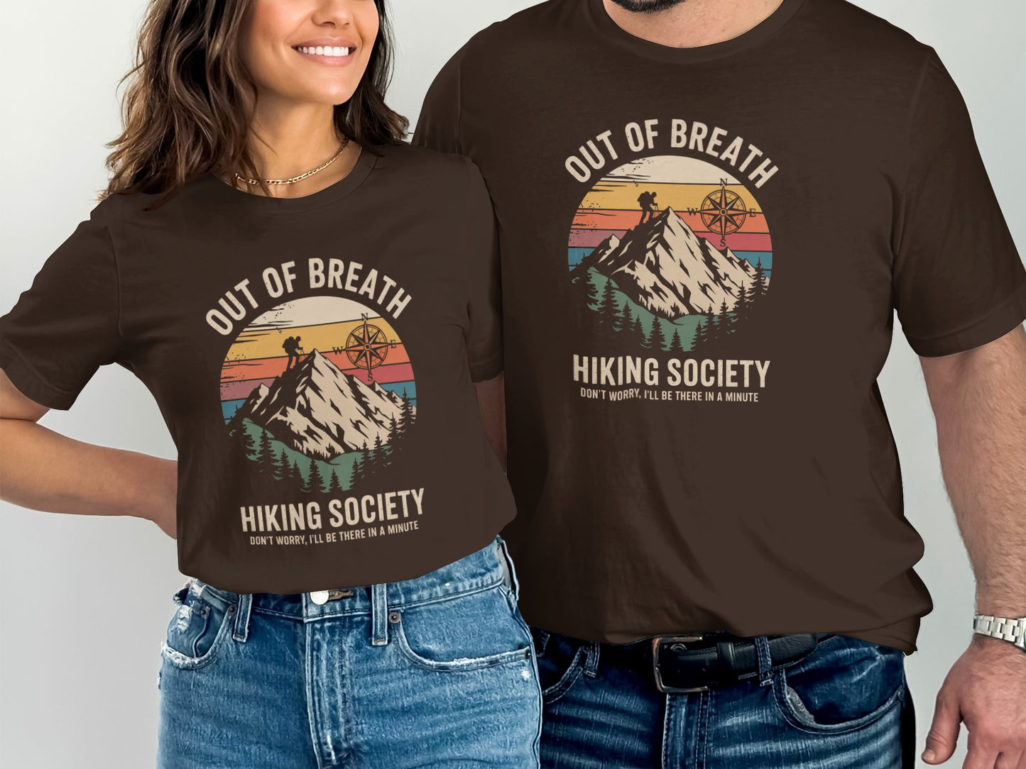 Out of Breath Hiking Society Graphic T-Shirt product