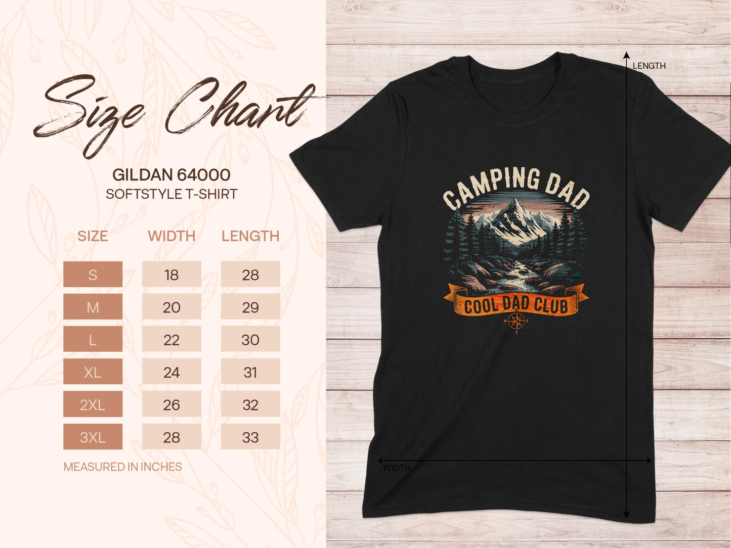Camping Dad Cool Dad Club Softstyle T-Shirt product type