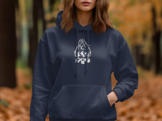 Campfire Graphic Design Unisex Comfortable Hoodie product