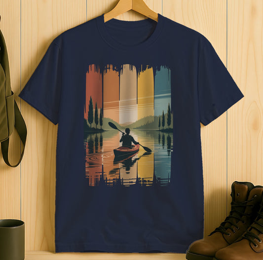 Scenic Canoe Adventure Graphic Tee Shirt product type