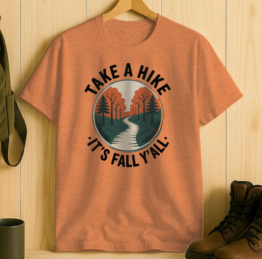 Take a Hike It's Fall Y'all Graphic T-Shirt product type