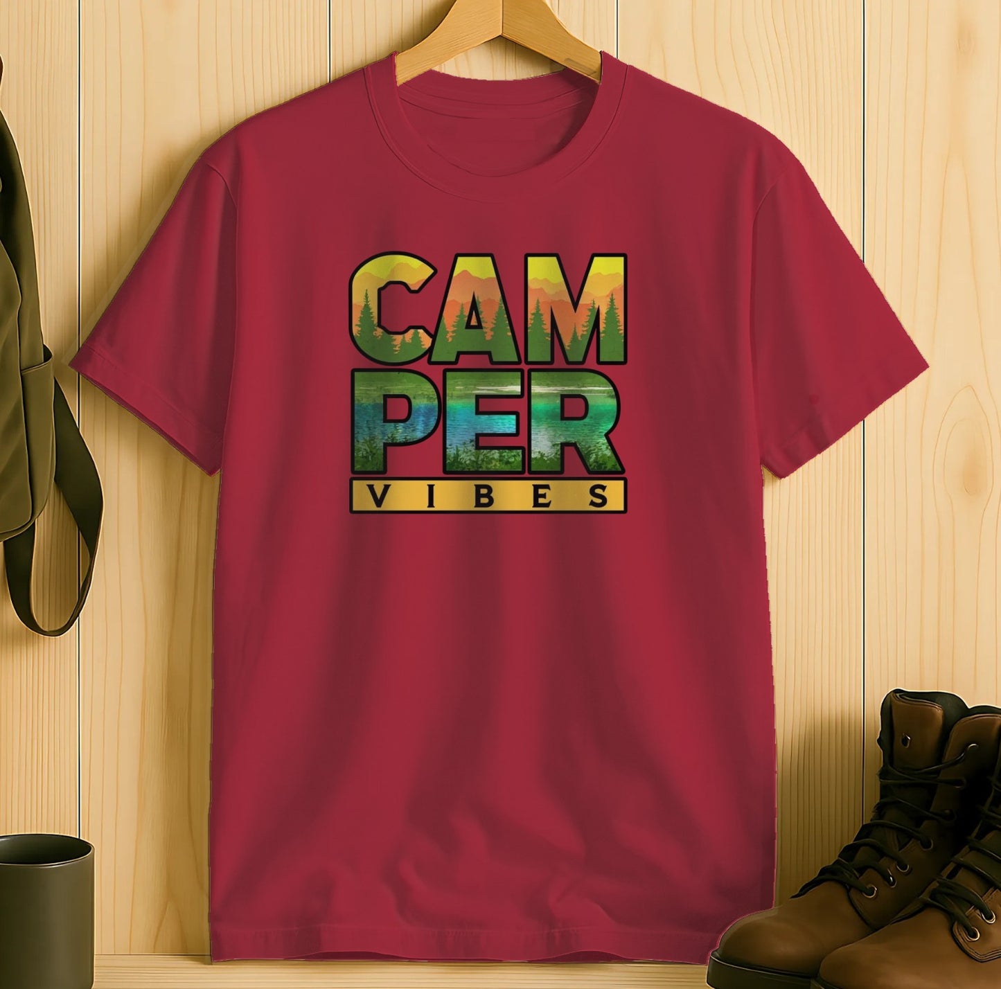 Camper Vibes Graphic Tee shirt product