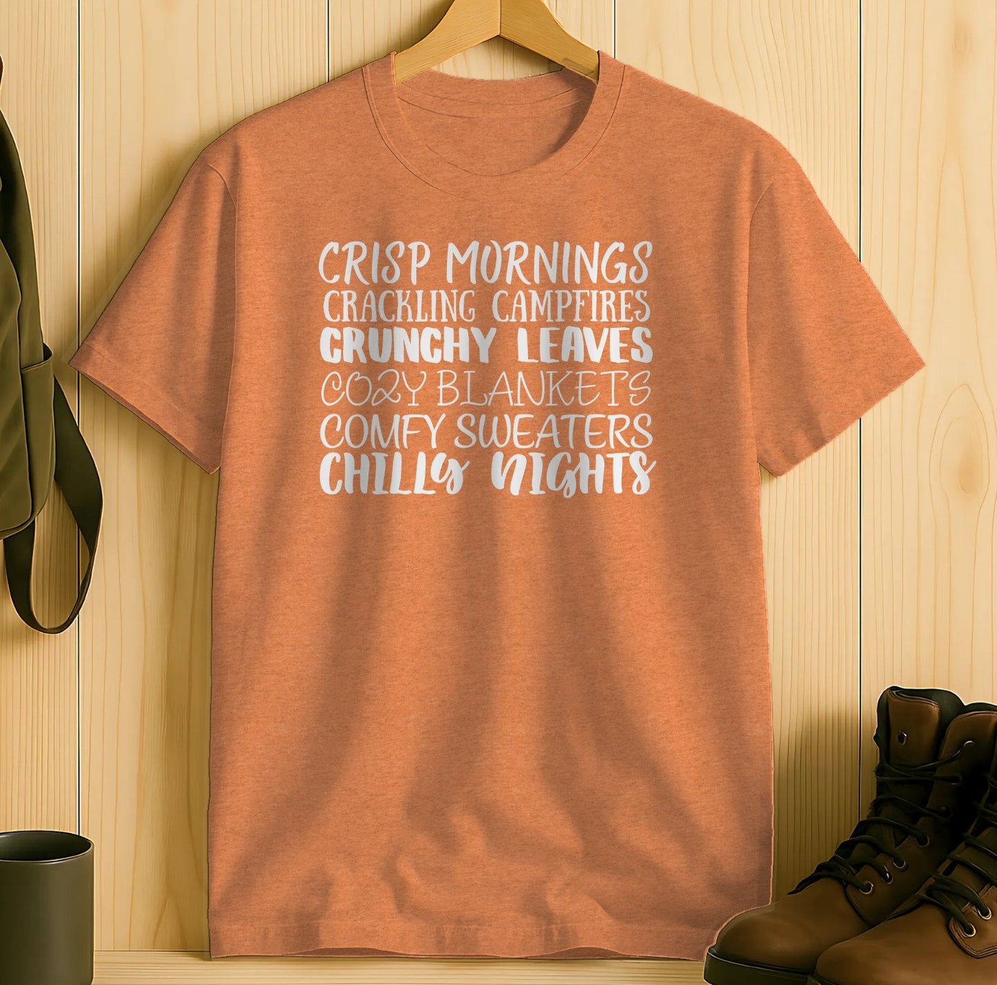 Crisp Mornings Cozy Blankets Chill Nights product type