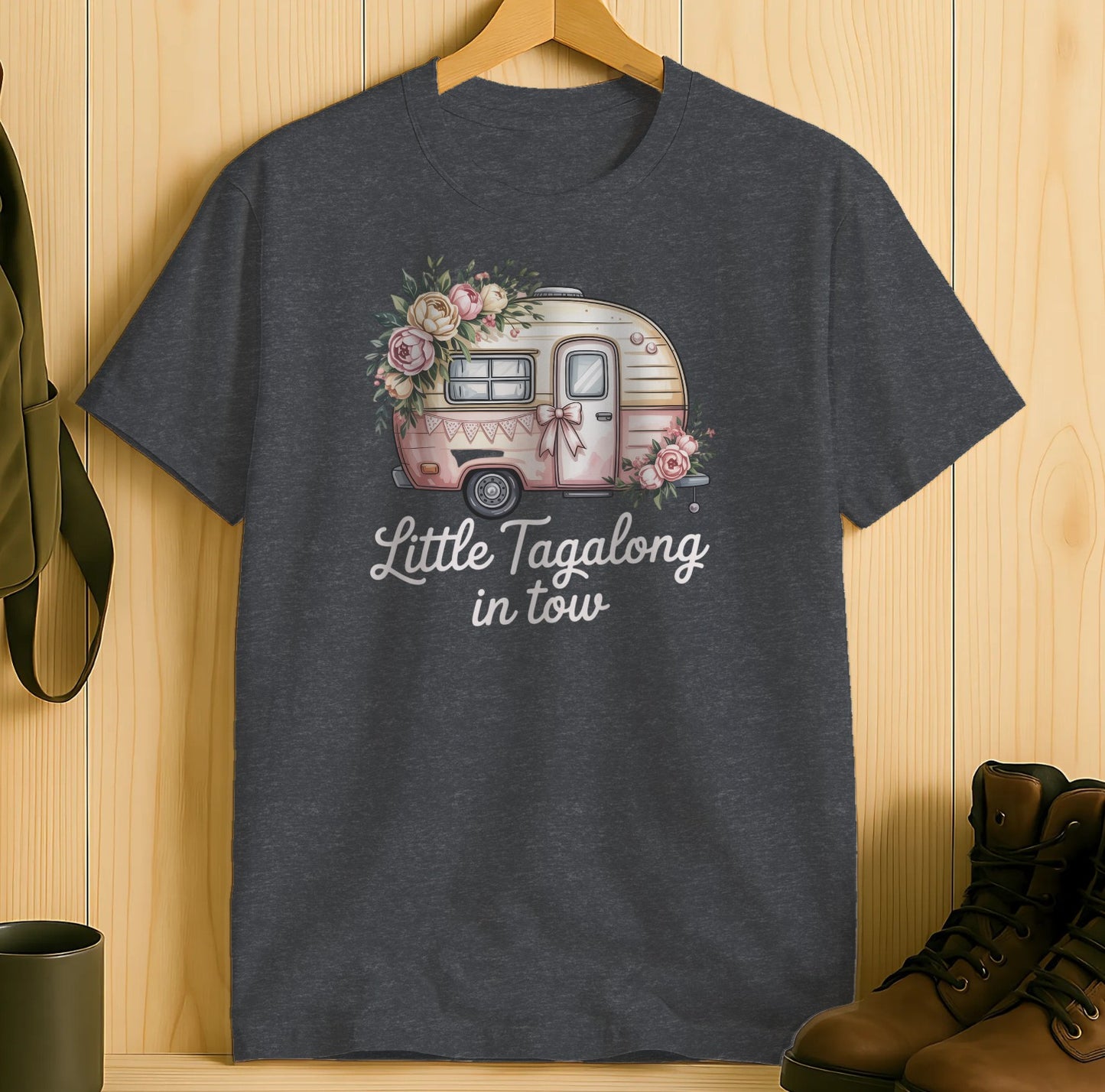 Little Tagalong in Tow Camper Graphic T-Shirt product