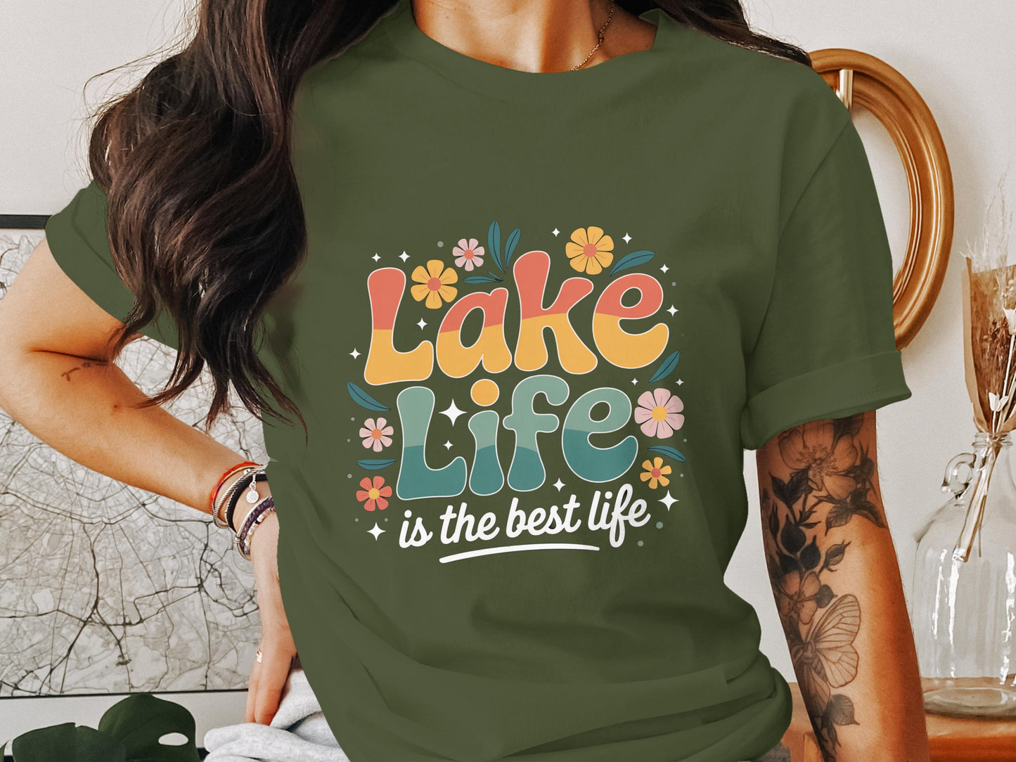 Lake Life Is The Best Life Graphic T-Shirt product type