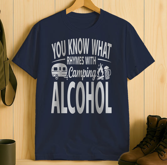 You Know What Rhymes With Camping Alcohol product type