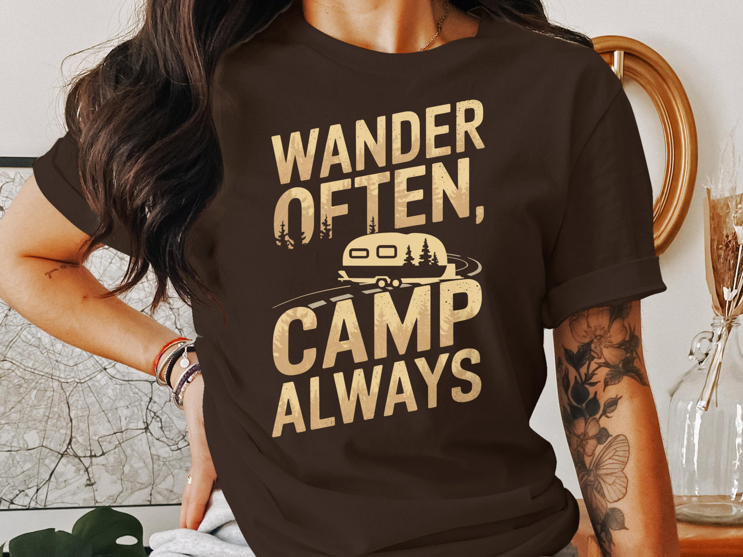 Wander Often Camp Always T-shirt product