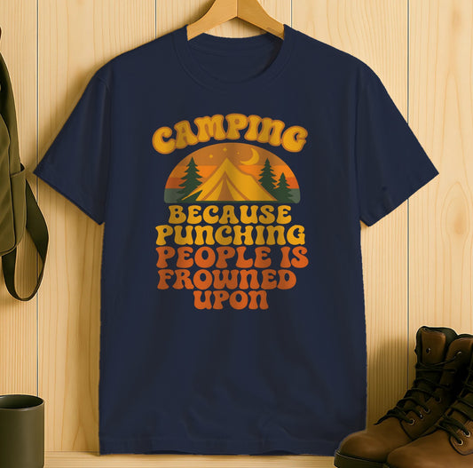Camping Because Punching People Is Frowned Upon product type