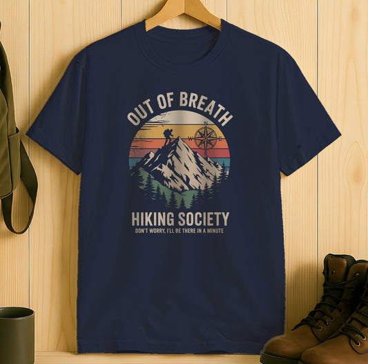 Out Of Breath Hiking Society T-shirt product