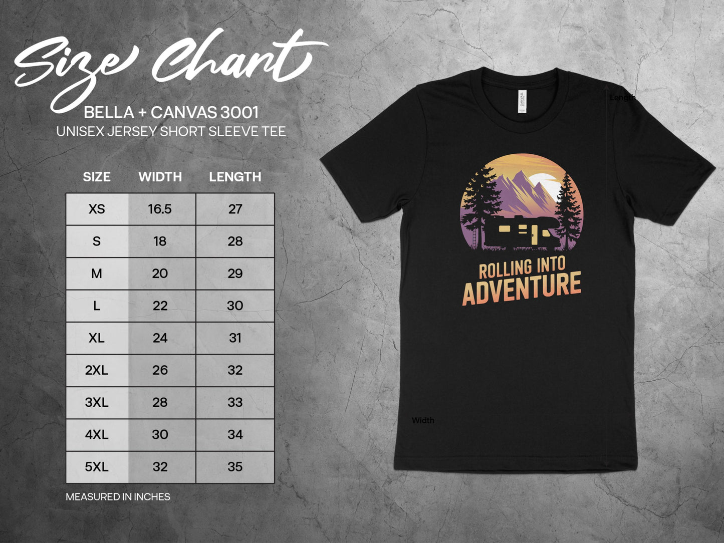 Rolling Into Adventure Unisex Jersey Short Sleeve product