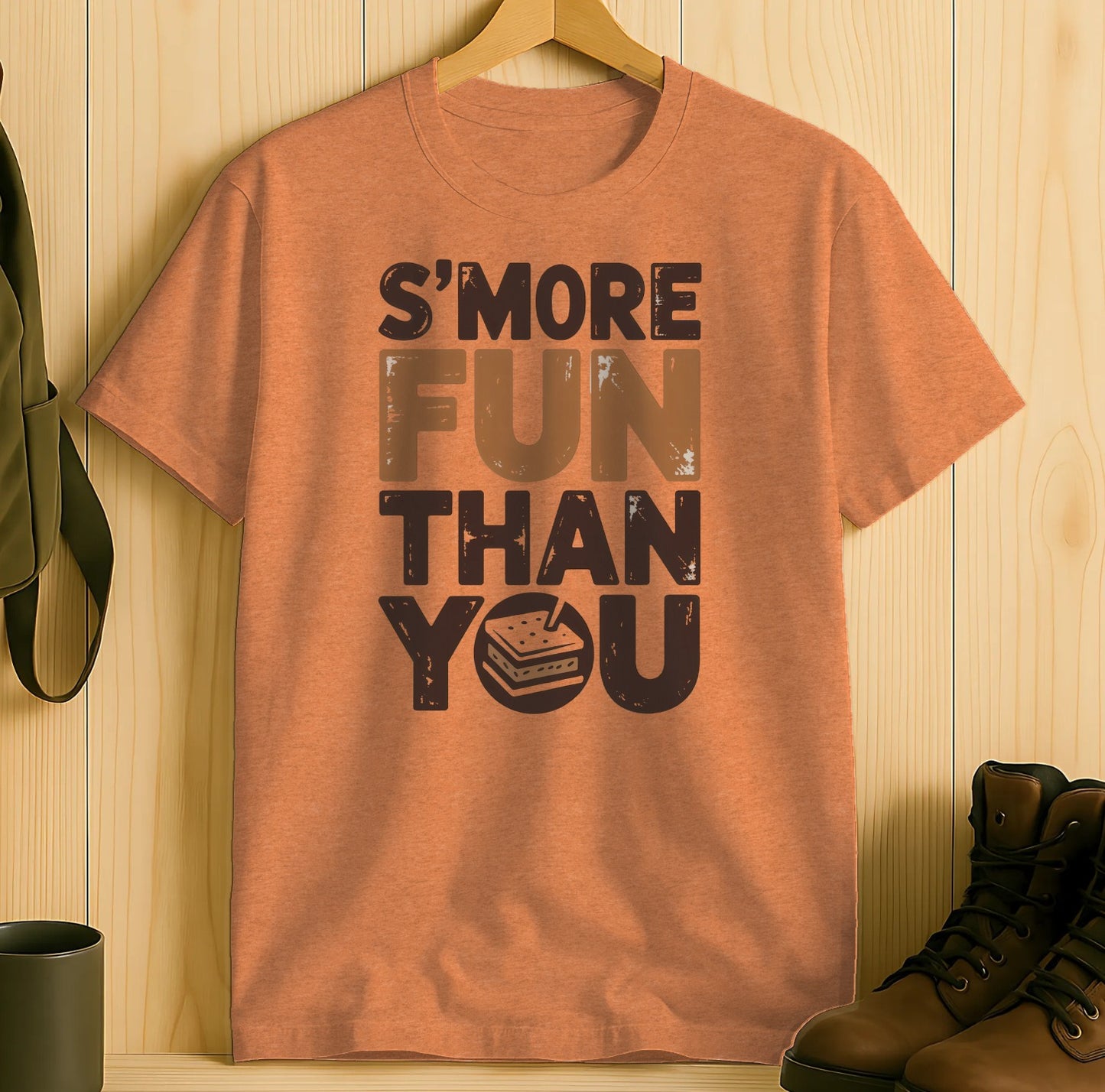 S'more Fun Than You Graphic Tee Shirt Product