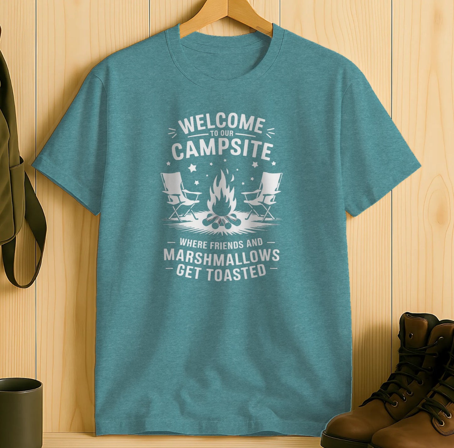 Welcome to Our Campsite T-Shirt Camping product