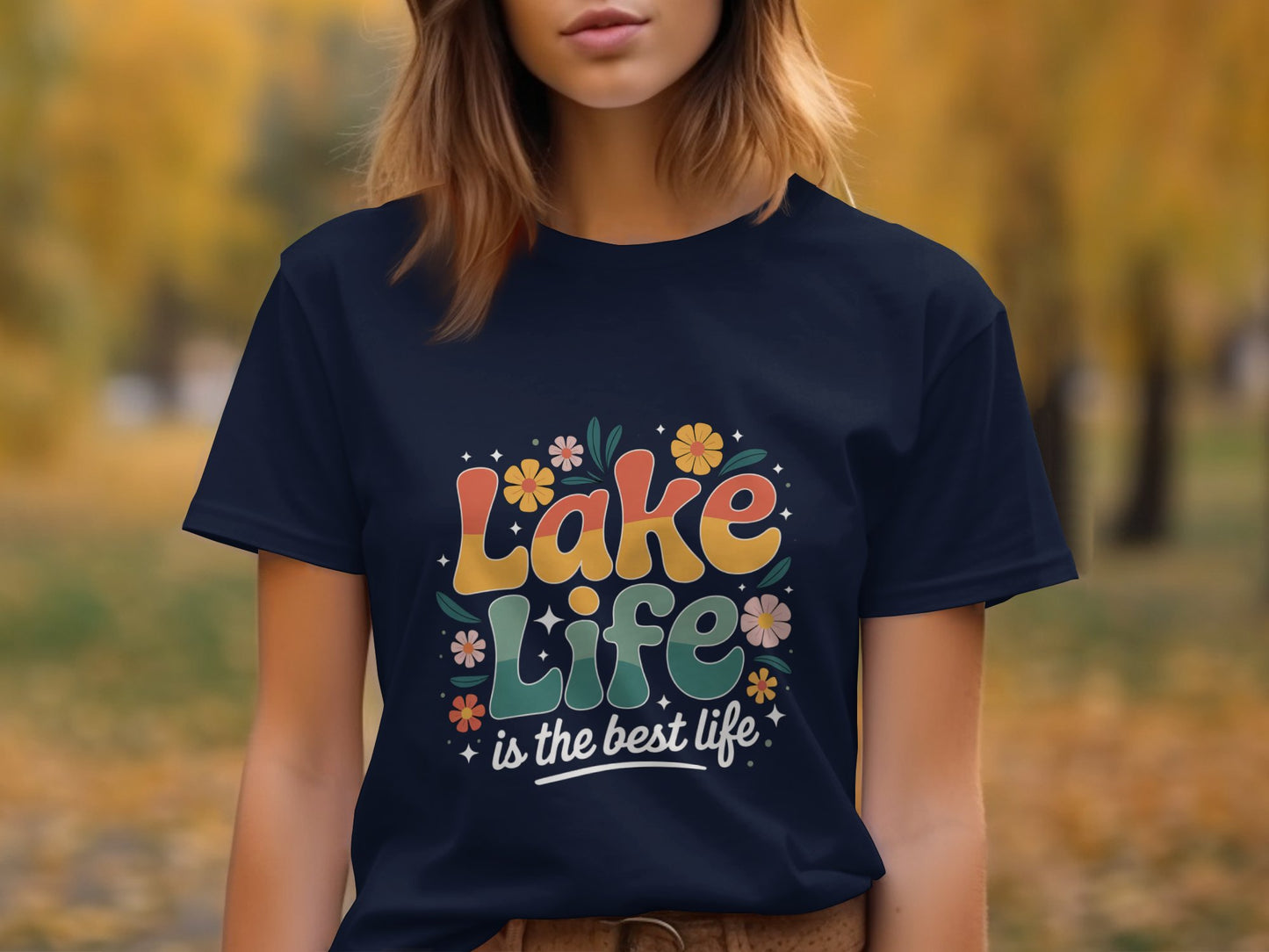 Lake Life Is The Best Life Graphic Shirt product