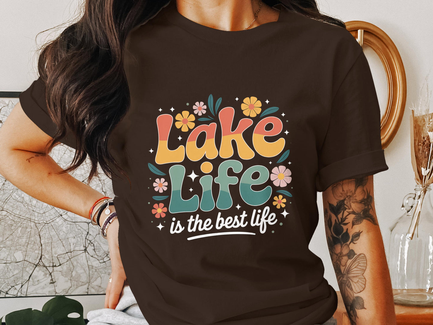 Lake Life is the Best Life Graphic T-Shirt product type