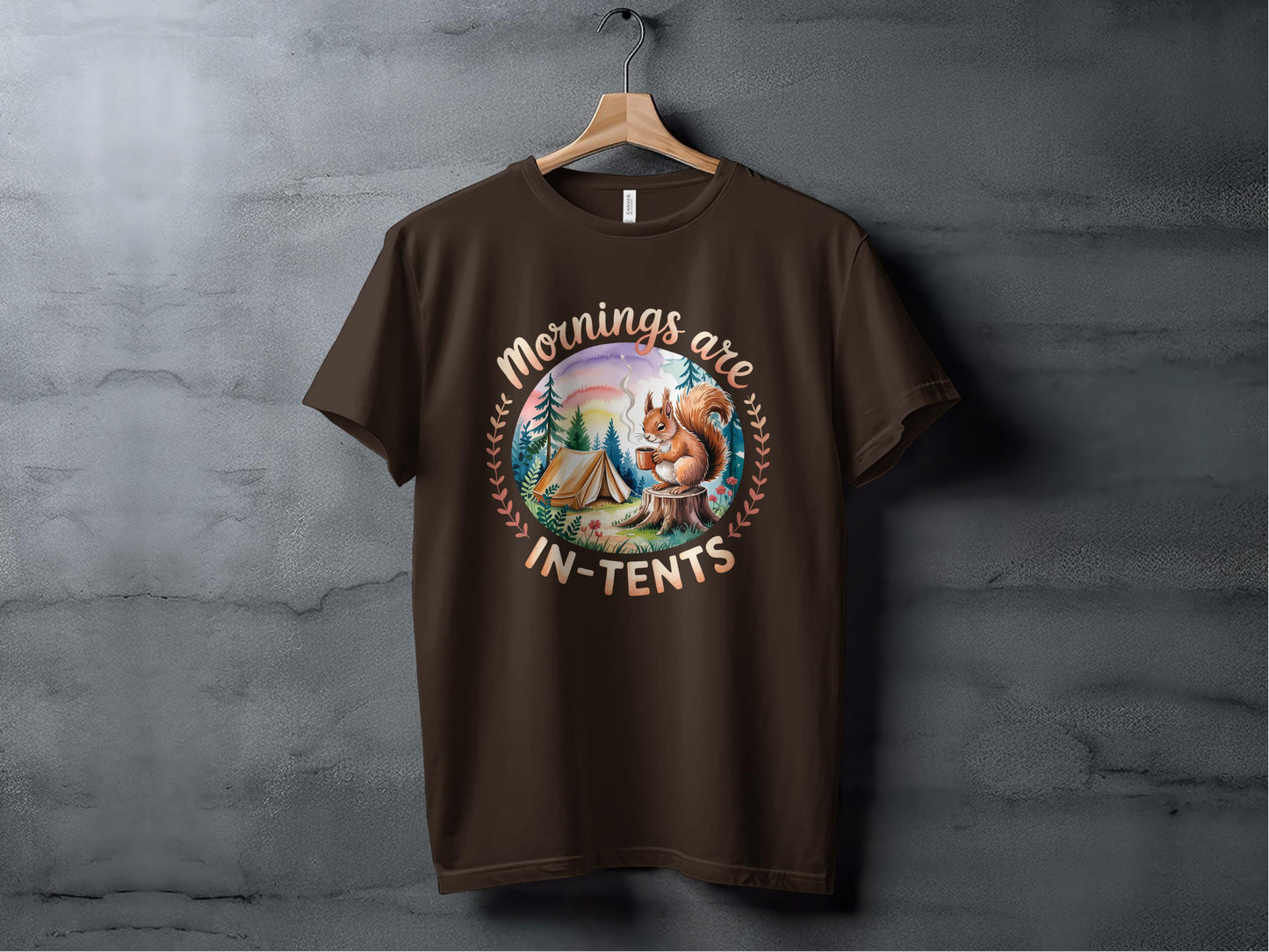 Mornings Are In-Tents T-Shirt product type