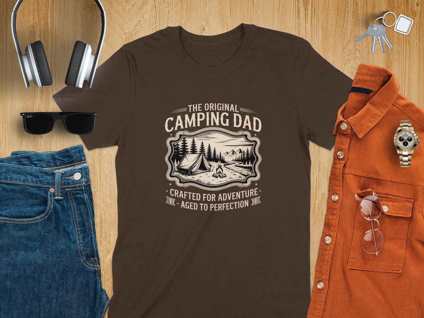 Original Camping Dad Crafted for Adventure product