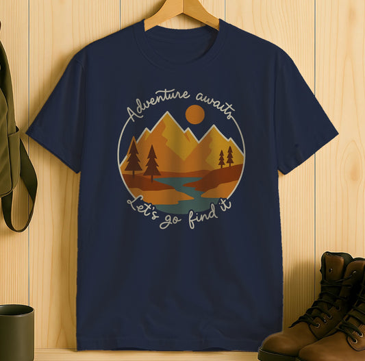 Adventure Awaits Let's Go Find It T-Shirt product type
