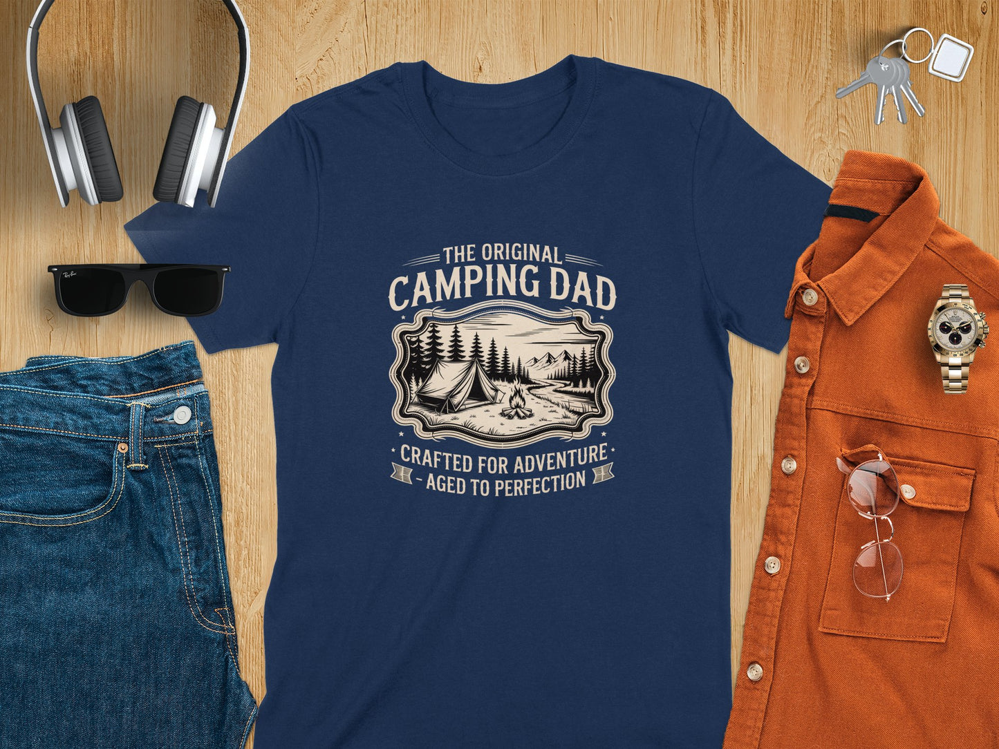 The Original Camping Dad Crafted For Adventure product type