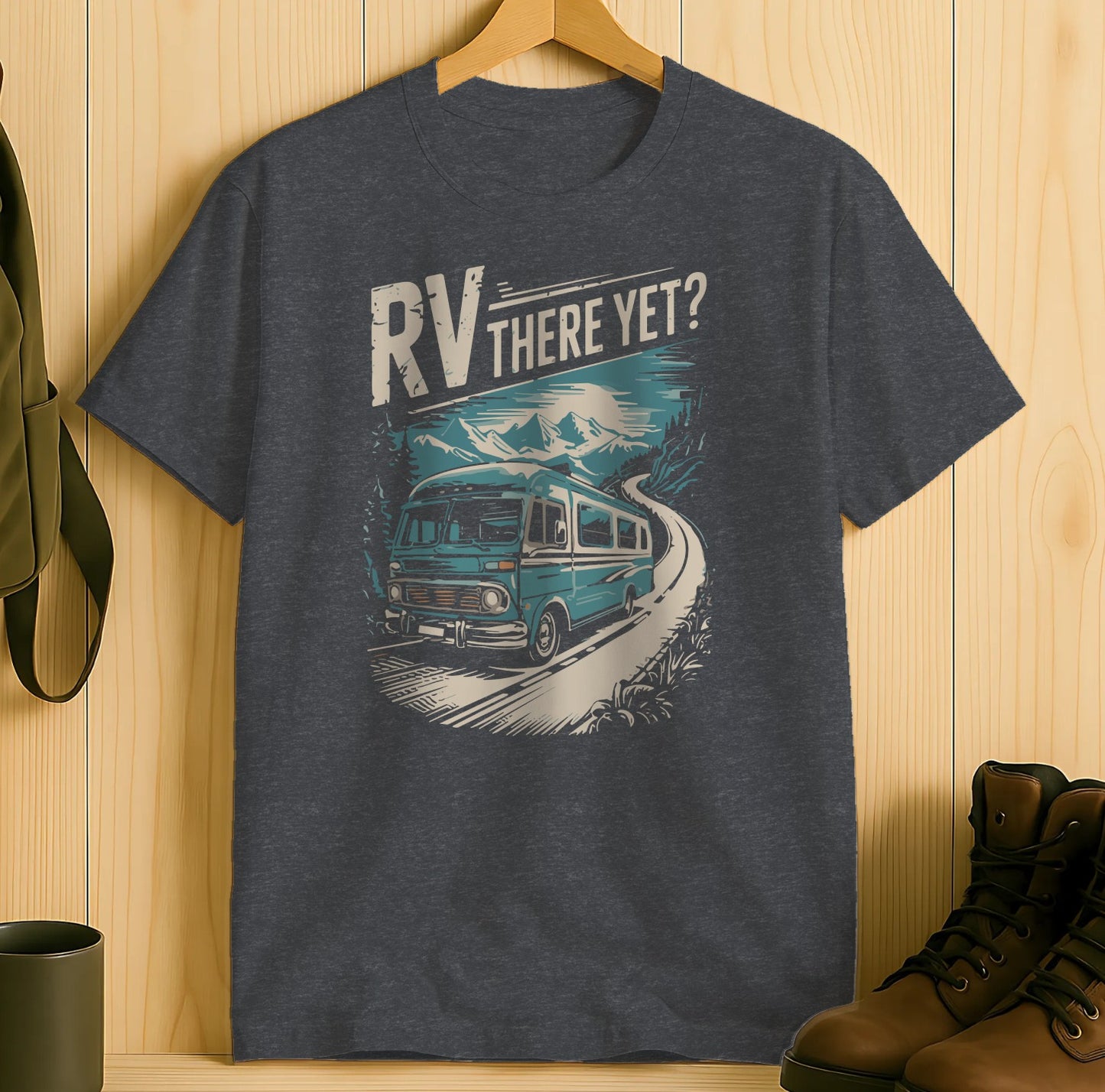 RV There Yet Scenic Adventure T-Shirt product