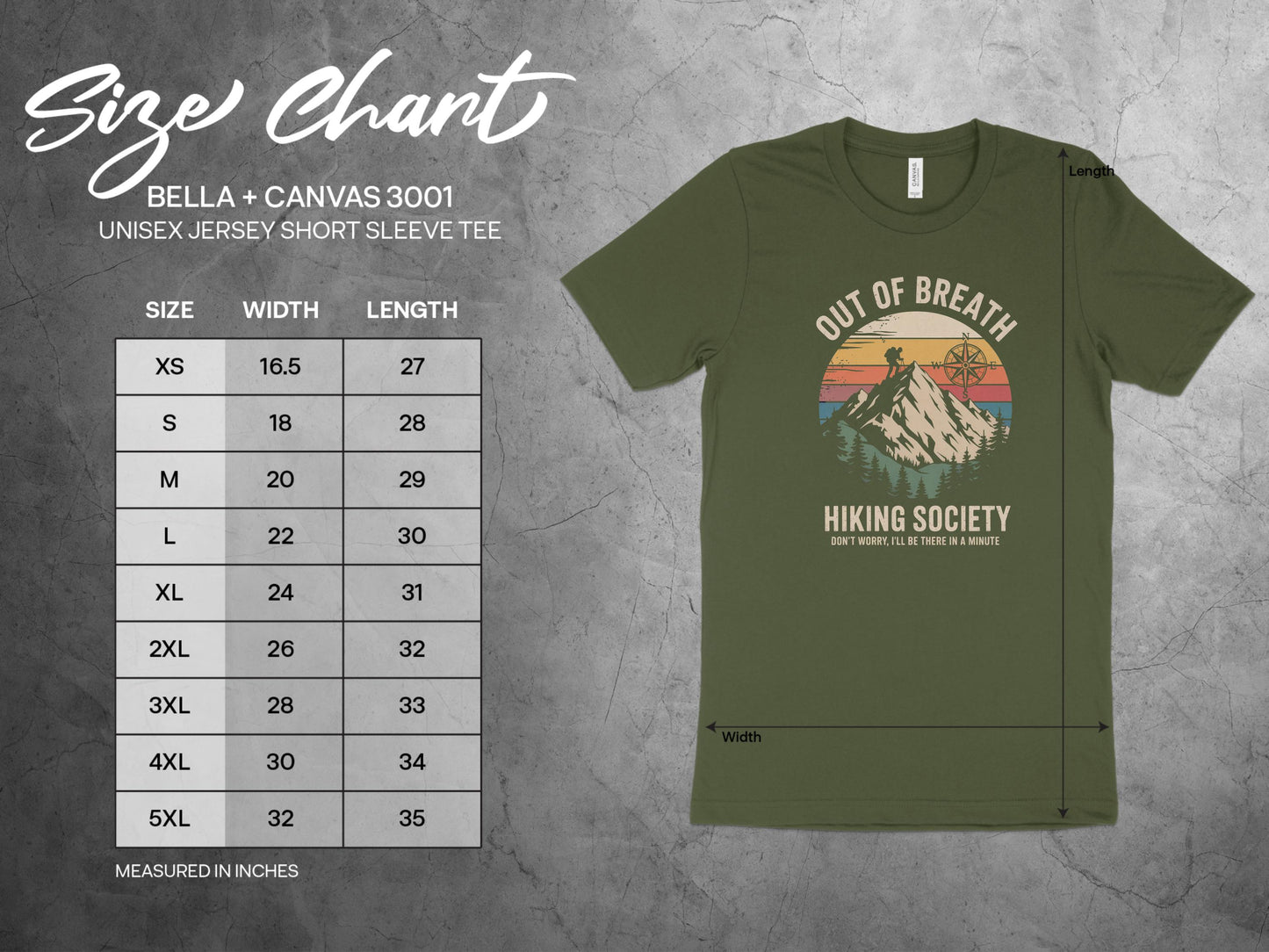 Out of Breath Hiking Society Short Sleeve Tee product