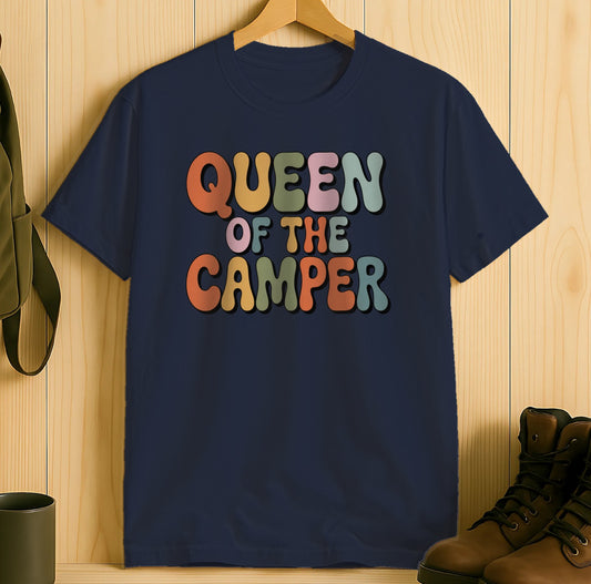 Queen of the Camper Graphic Tee Shirt product type