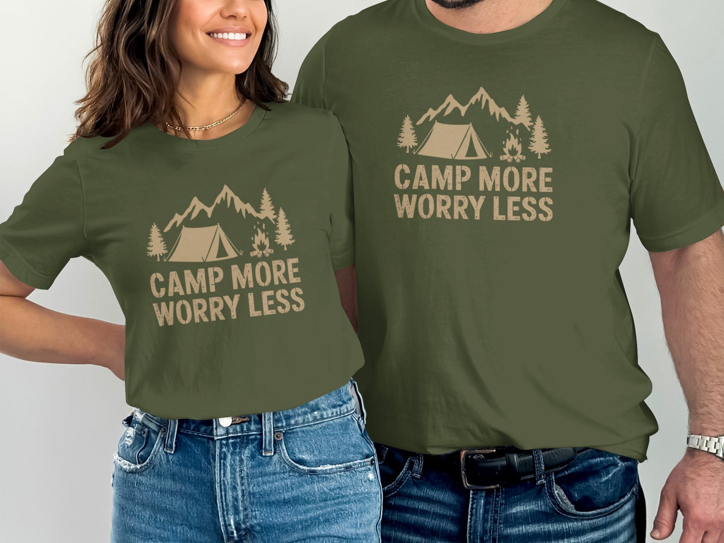 Camp More Worry Less Adventure Lover Matching product