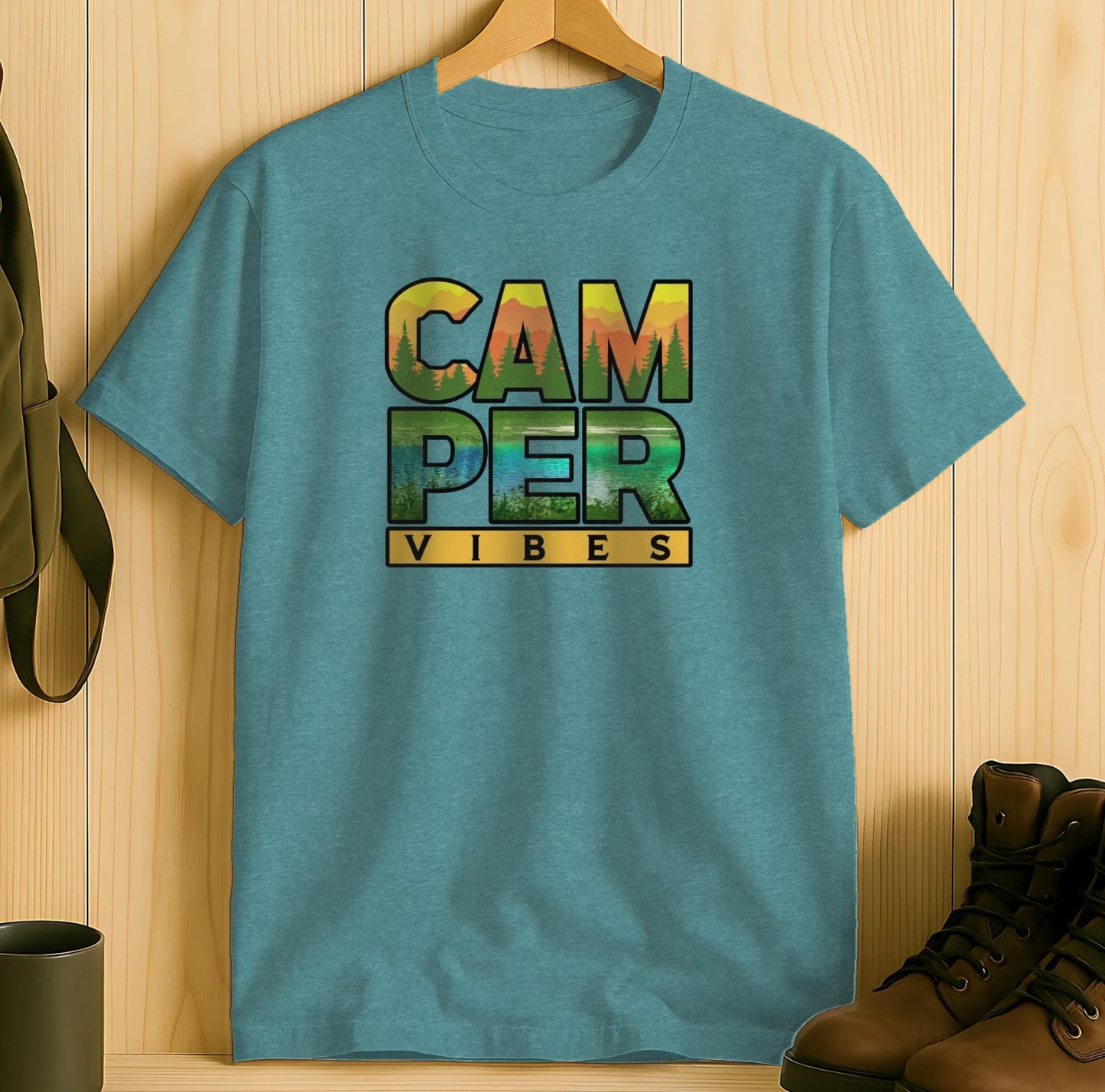 Camper Vibes Short Sleeve Graphic Tee product