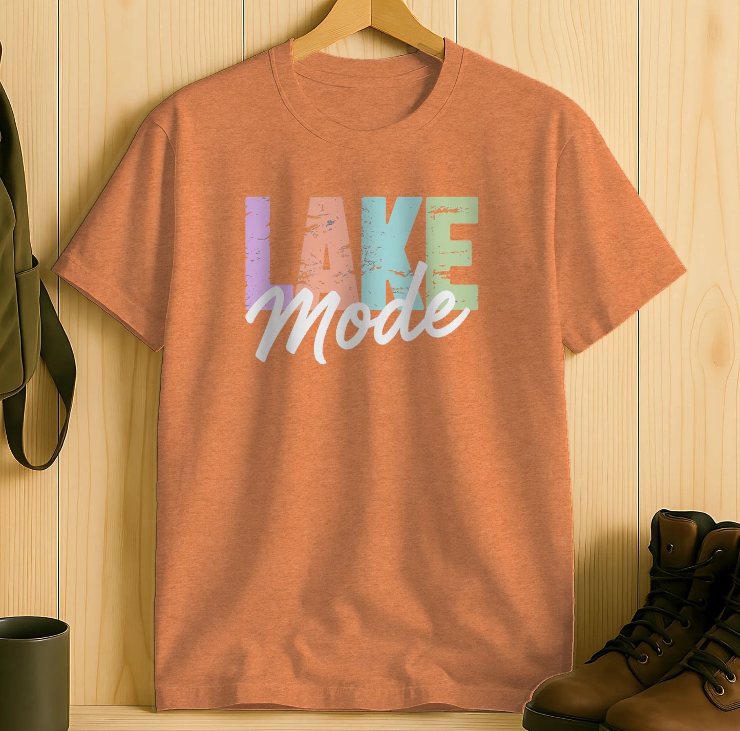 Lake Mode Graphic Casual Wear T-shirt product type