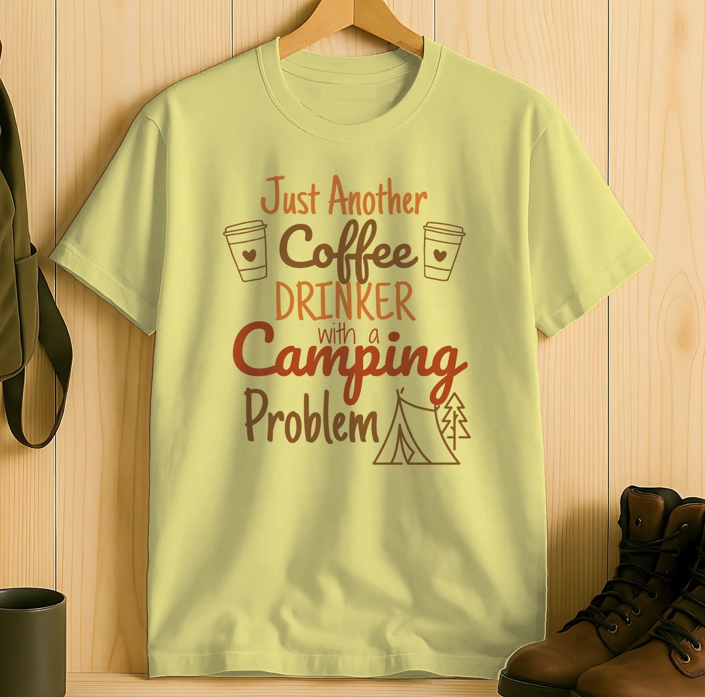 Just Another Coffee Drinker with Camping Problem product type