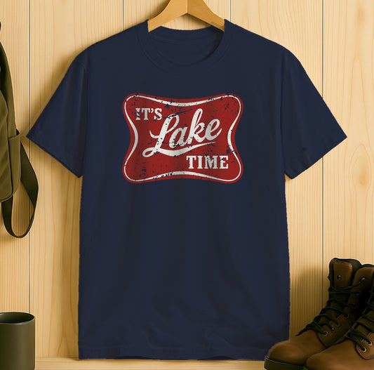 It's Lake Time Graphic Design T-shirt product type