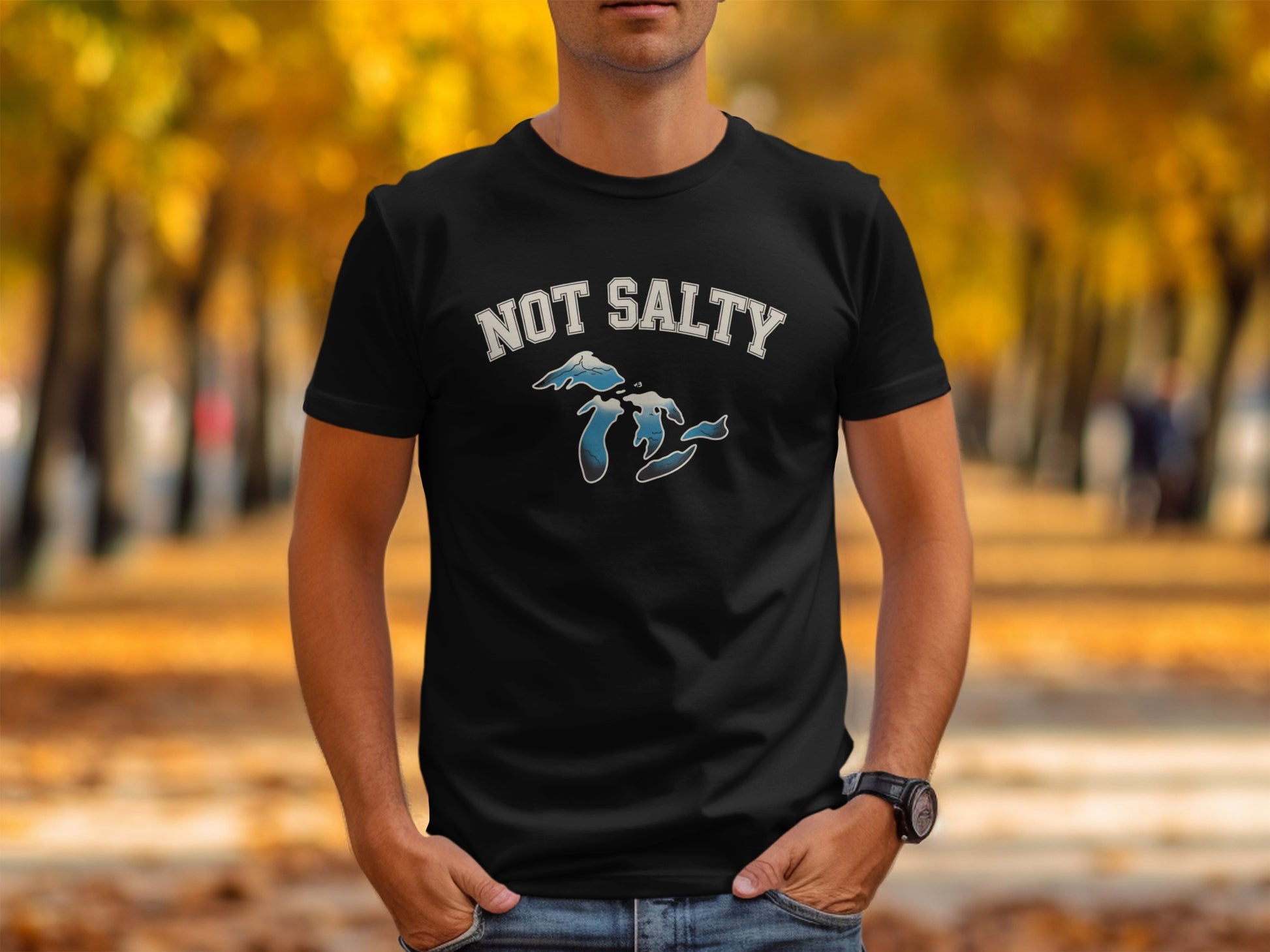 Not Salty Graphic Printed Casual T-Shirt product type