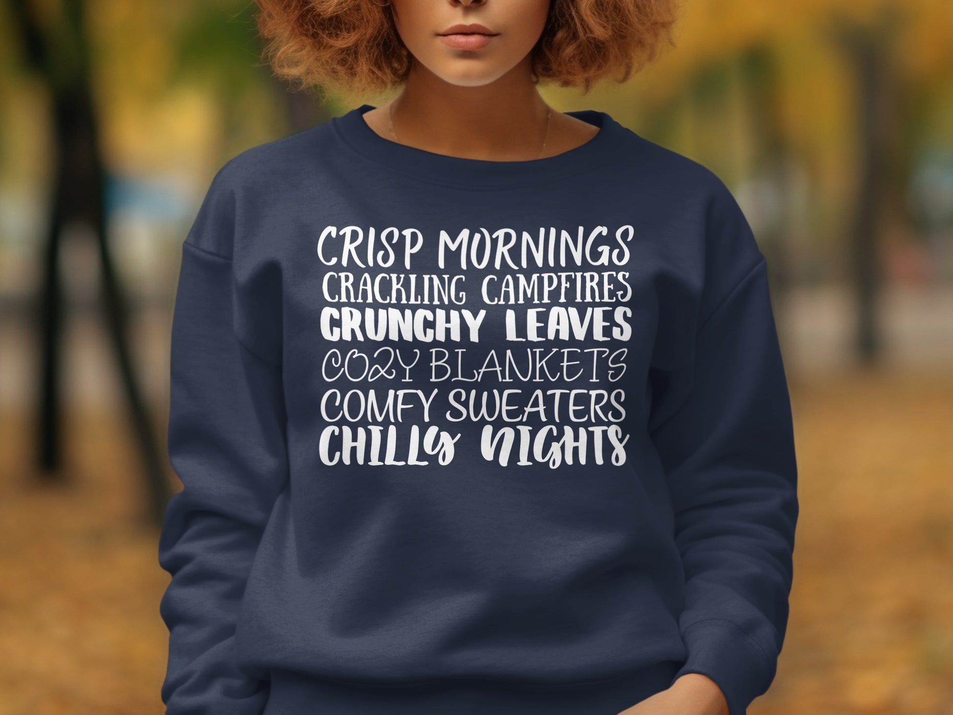 Crisp Mornings Crackling Campfires Sweatshirt product