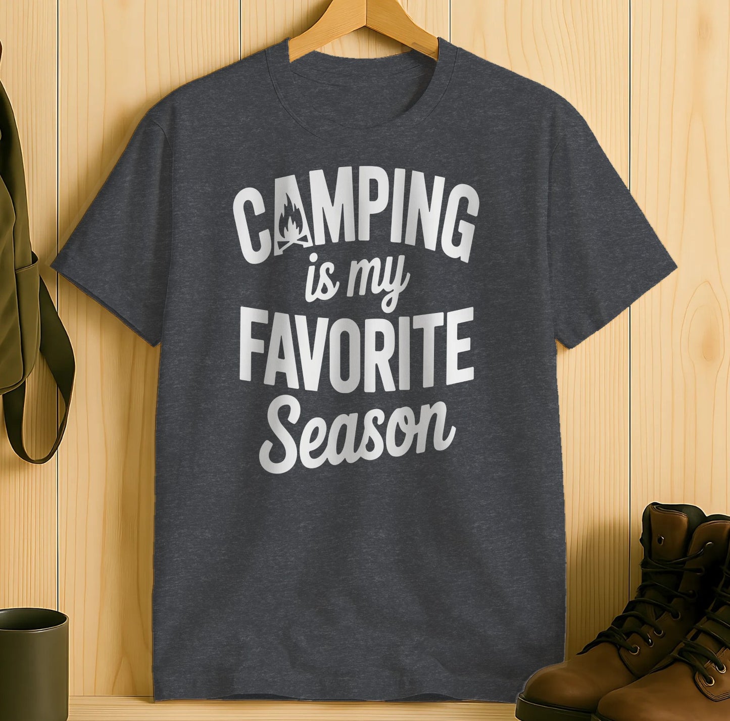 Camping Is My Favorite Season T-Shirt product