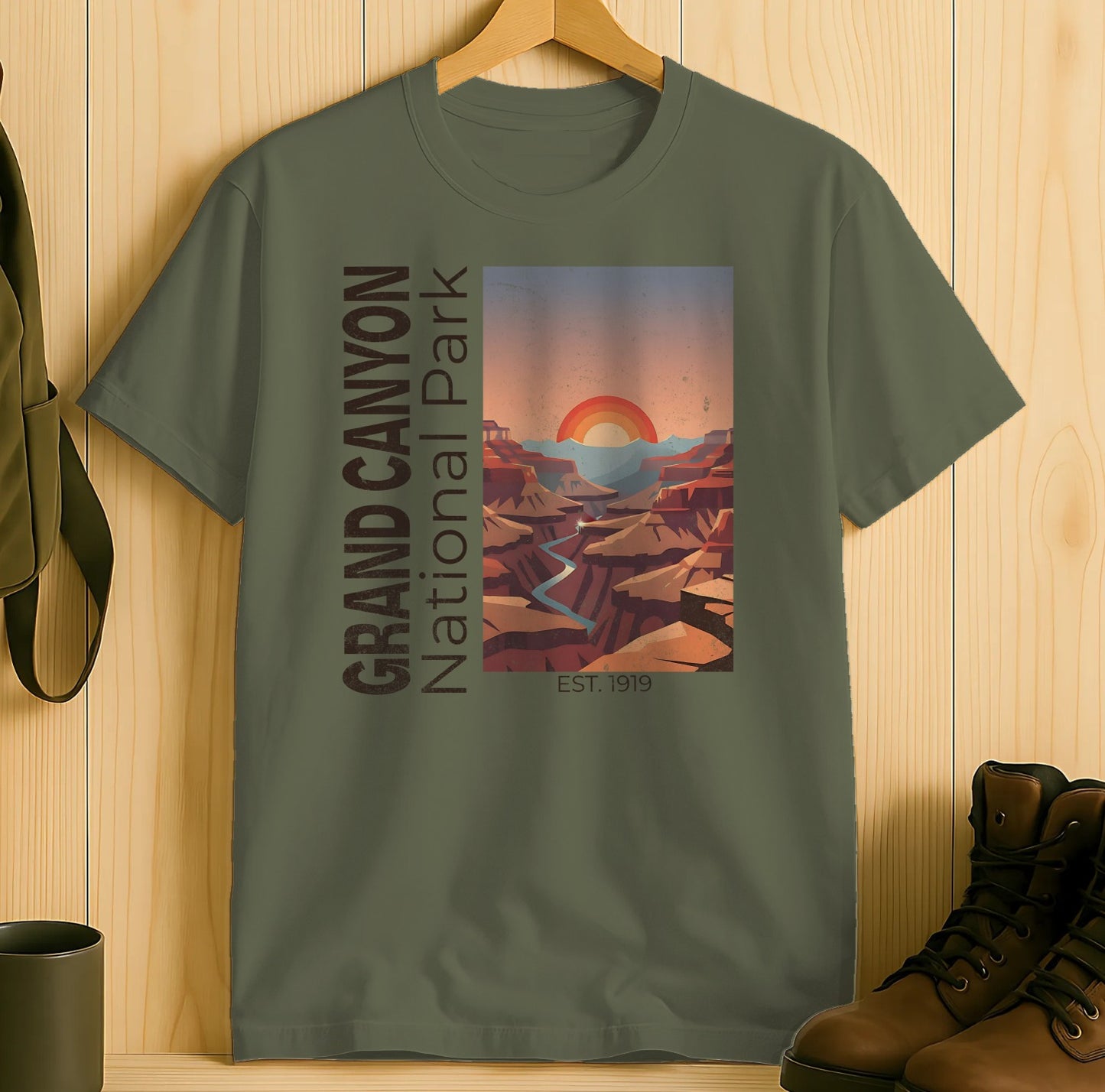 Grand Canyon National Park Vintage Graphic T-Shirt