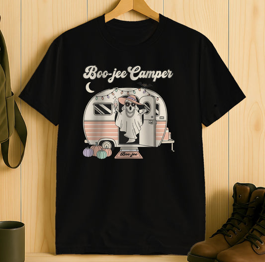 Boo-jee Camper Ghost Halloween Graphic T-shirt product