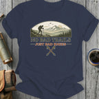 No Bad Trails Just Bad Knees Outdoor Hiking Shirt