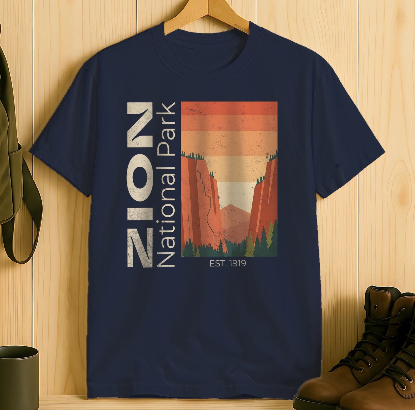 Zion National Park EST 1919 Graphic T-Shirt