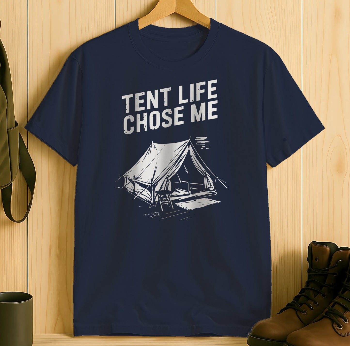 Tent Life Chose Me Camping Graphic T-Shirt product