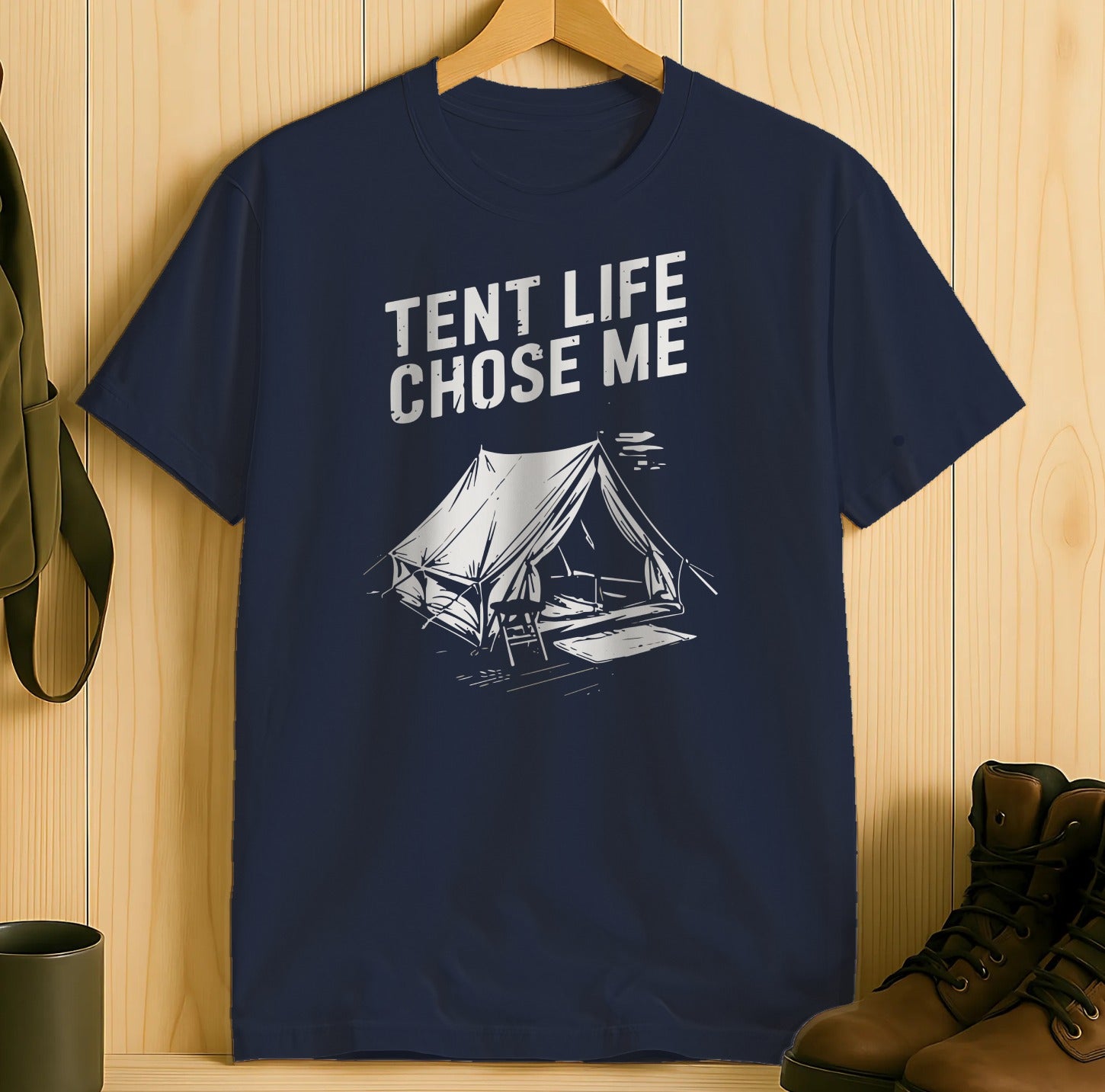 Tent Life Chose Me Camping Graphic T-Shirt product