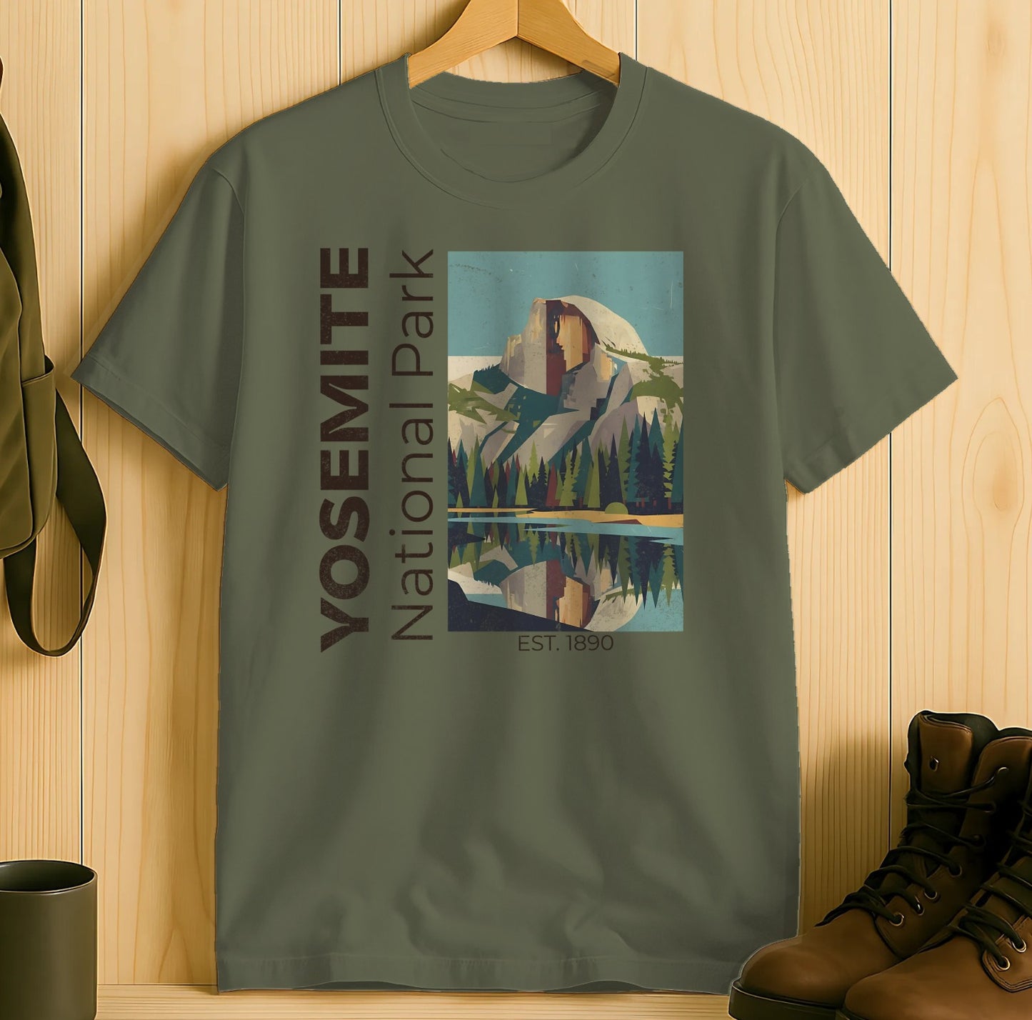 Yosemite National Park Graphic T-Shirt Product