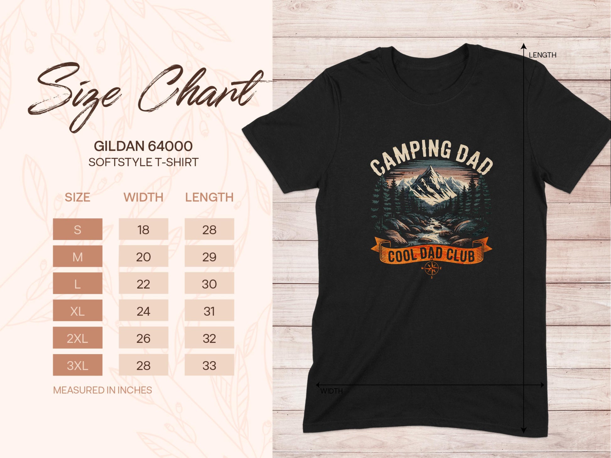 Camping Dad Cool Dad Club Softstyle T-Shirt product type