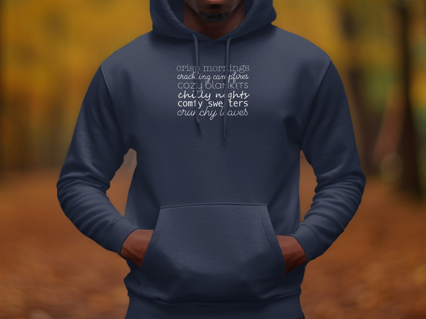 Crisp Mornings Cozy Blankets Comfy Sweaters Hoodie product type