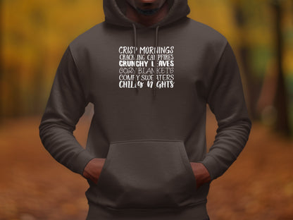 Crisp Mornings Crackling Campfires Hoodie product