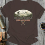 No Bad Trails Just Bad Knees Hiking Shirt product