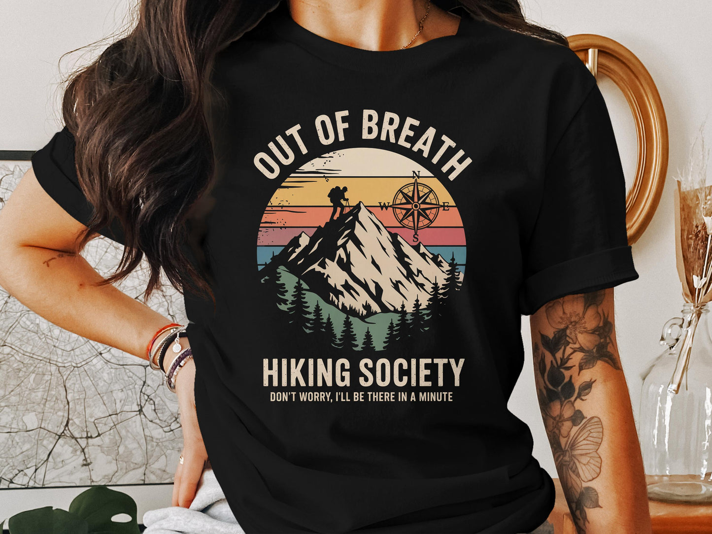 Out of Breath Hiking Society Short Sleeve Shirt product type