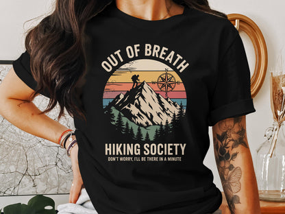 Out of Breath Hiking Society Short Sleeve Shirt product type