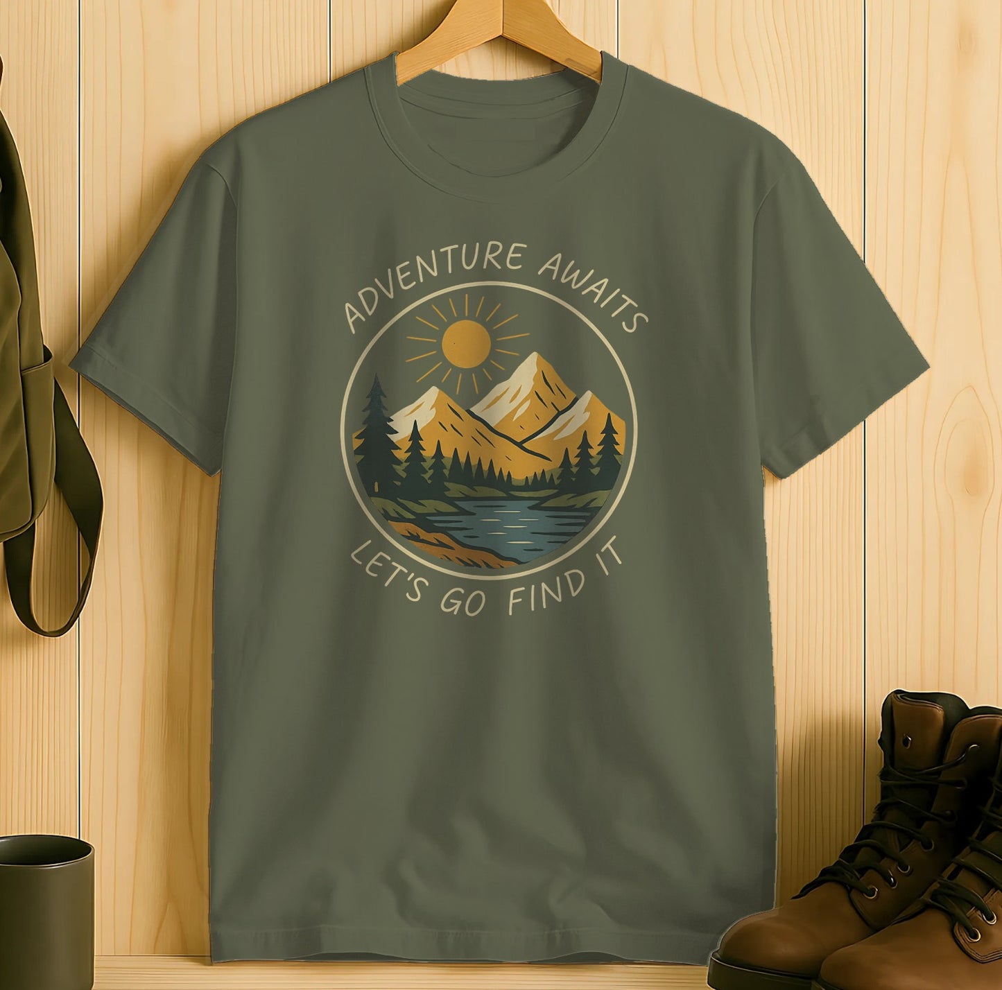 Adventure Awaits Let's Go Find It T-shirt product type