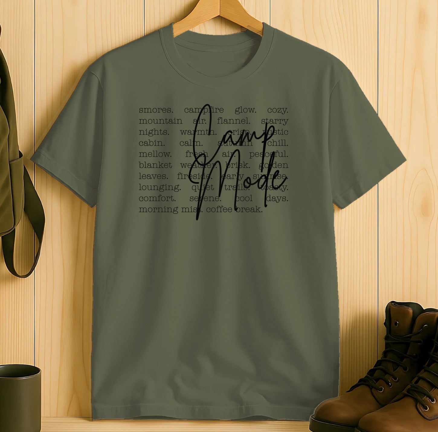 Relax in Style with This Trendy Camp Mode Shirt product type